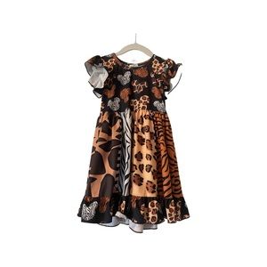 Mickey Mouse Animal Print Dress